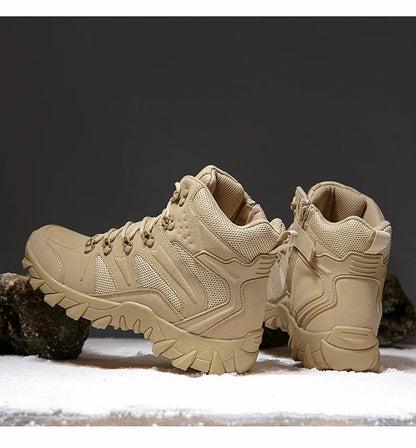 Verbeterde tactische gevechtstrainingslaarzen voor heren, outdoor camping, slijtvast, snelle respons, wandelschoenen, vissen, jagen, sneakers voor mannen