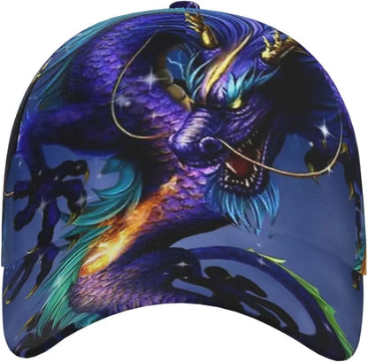 Dragon Snapback Cap Mens Baseball Hats Men Sun Hat Adjustable Cool Trucker hat for Women Men