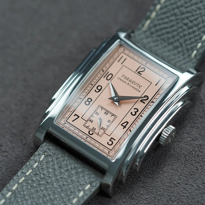 FARASUTE Original Design Square Manual Mechanical Men's Watch Seagull Movement Luxury Retro Sapphire Mirror Waterproof Men Watch