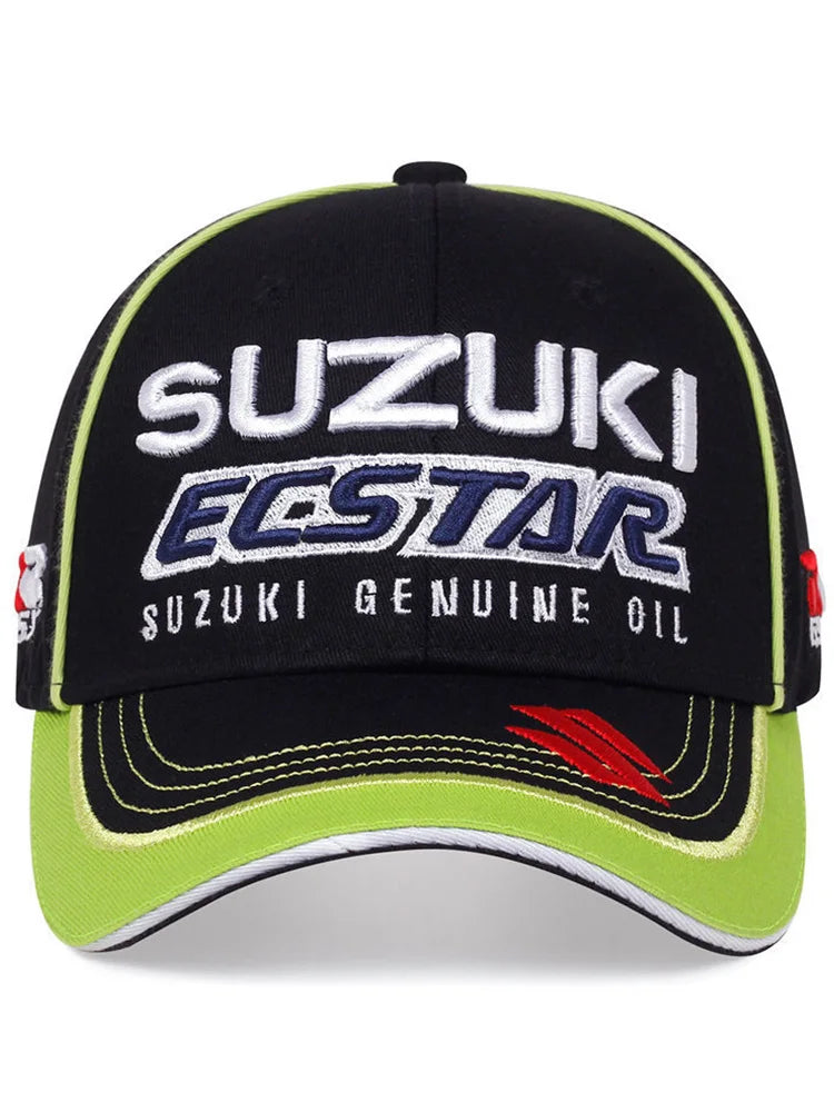 Suzuki Star Embroidery Baseball Cap 2026 Popular Motorcycle Racing Casual Fashion Sun Hat Duckbill Cap for Men Women