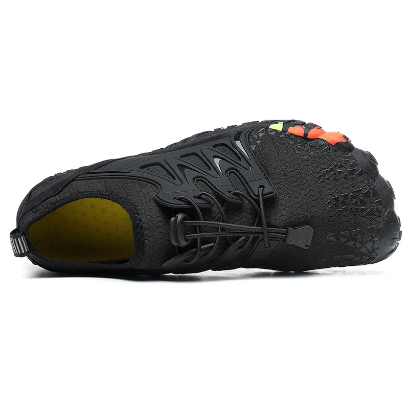 Men's Trail Running Shoes, Lightweight Athletic Zero Drop Barefoot Shoes Non-Slip Outdoor Walking Minimalist Shoes for Women
