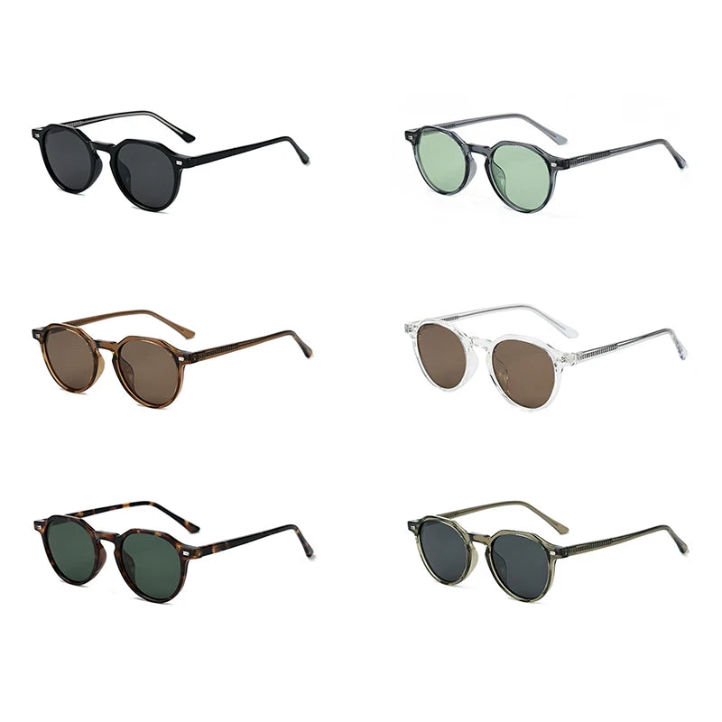 Ochelari de soare de modă Peekaboo TR90, UV400, pentru femei, verzi și maro, polarizați, pentru bărbați și femei, din acetat, unisex, stil de vară