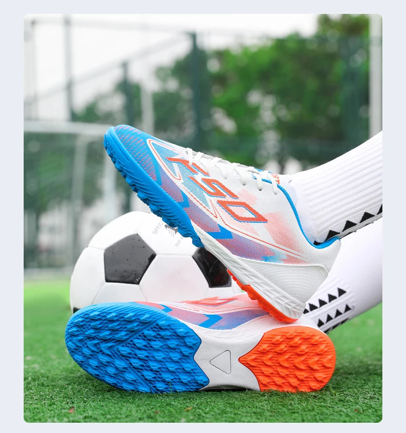 New Men Soccer Shoes Unisex Sneakers Hot Sale Football Boots Professional High-quality Futsal Ultralight Women TF/FG Cleats
