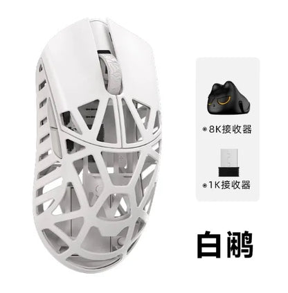 Wlmouse Mini Pro profesionalni miš, lagana legura magnezija, bežični gaming miš s tri načina rada, stopa odziva 8K, PAW3950, DPI30000