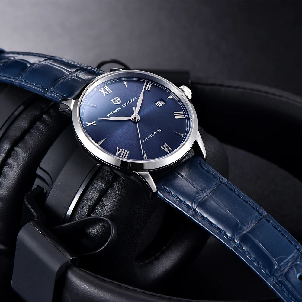 PAGANI DESIGN New NH35 Pilot Men's Mechanical Watch Top Brand Sapphire Glass Automatic Watch 100M Waterproof Stainless Steel Watch