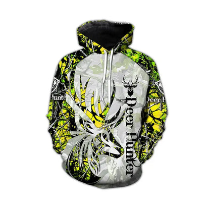 Hoodies de Outono com Leão e Lobo, Pele de Tigre Branco, Impressão 3D Integral, Sweatshirt de Homem Unissexo com Fecho, Casaco Casual de Pulôver