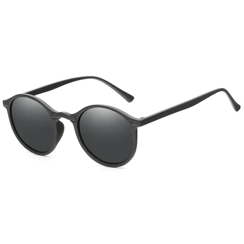 Ochelari de soare polarizați pentru bărbați și femei, ochelari de soare rotunzi, ochelari de soare UV400, ochelari de soare