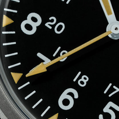 Militado ML07 Quartz Watches VH31/Miyota 2035 Movement Domed Sapphire Crystal Military Watch 100m Waterproof Luminous Mens Watch