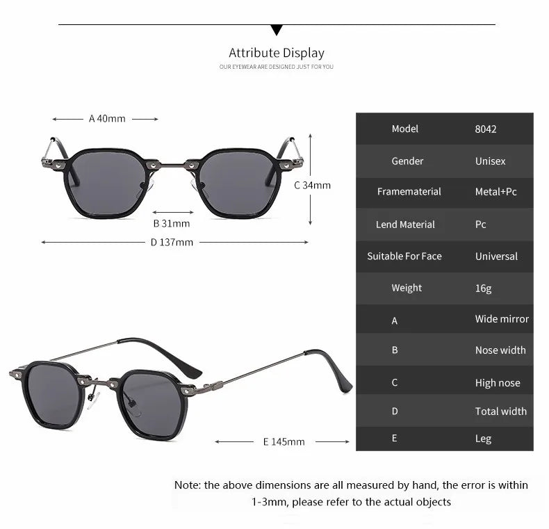 Ochelari de soare mici, pătrați, pentru călărie și condus, pentru femei și bărbați, de marcă, de designer, cu ramă metalică, ochelari de soare, Oculos De Sol, UV400
