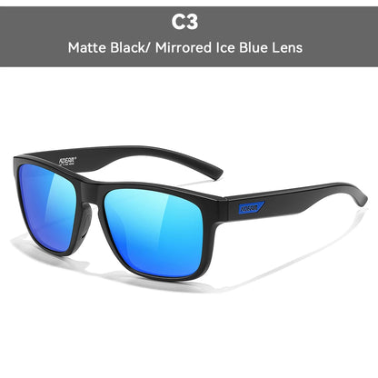 Ochelari de soare polarizați pentru bărbați KDEAM, mărime XXL, ochelari de protecție pentru sporturi în aer liber, lățime totală 155 mm, ochelari de soare extra mari