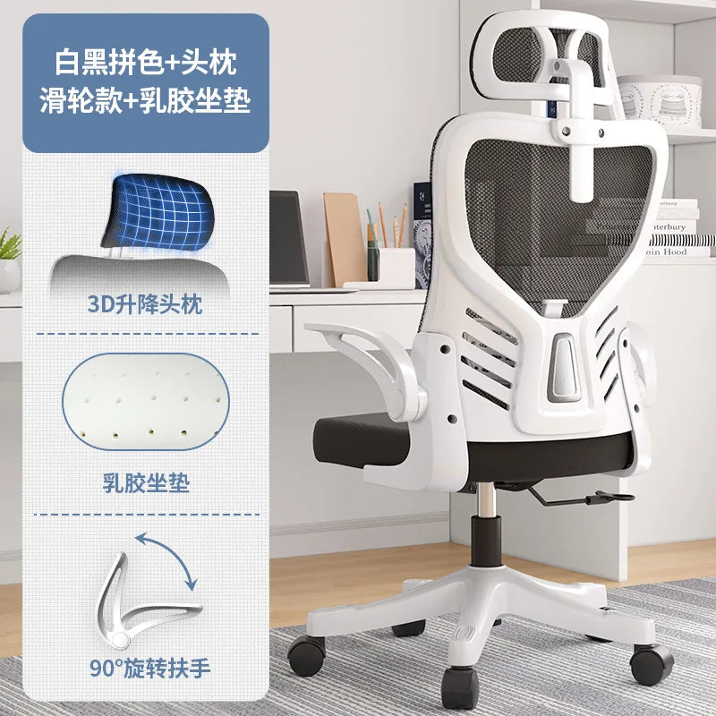 Office chairComputer  Office  Ergonomic  Office Sedentary Learning  Mahjong  Conference  Dormitory