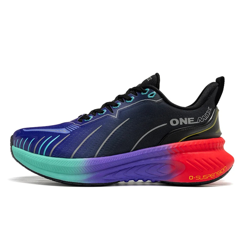 Zapatillas de running ONEMIX con nueva amortiguación para hombre, aptas para corredores de peso elevado, deportivas con cordones para mujer, antideslizantes, de exterior, zapatillas atléticas masculinas