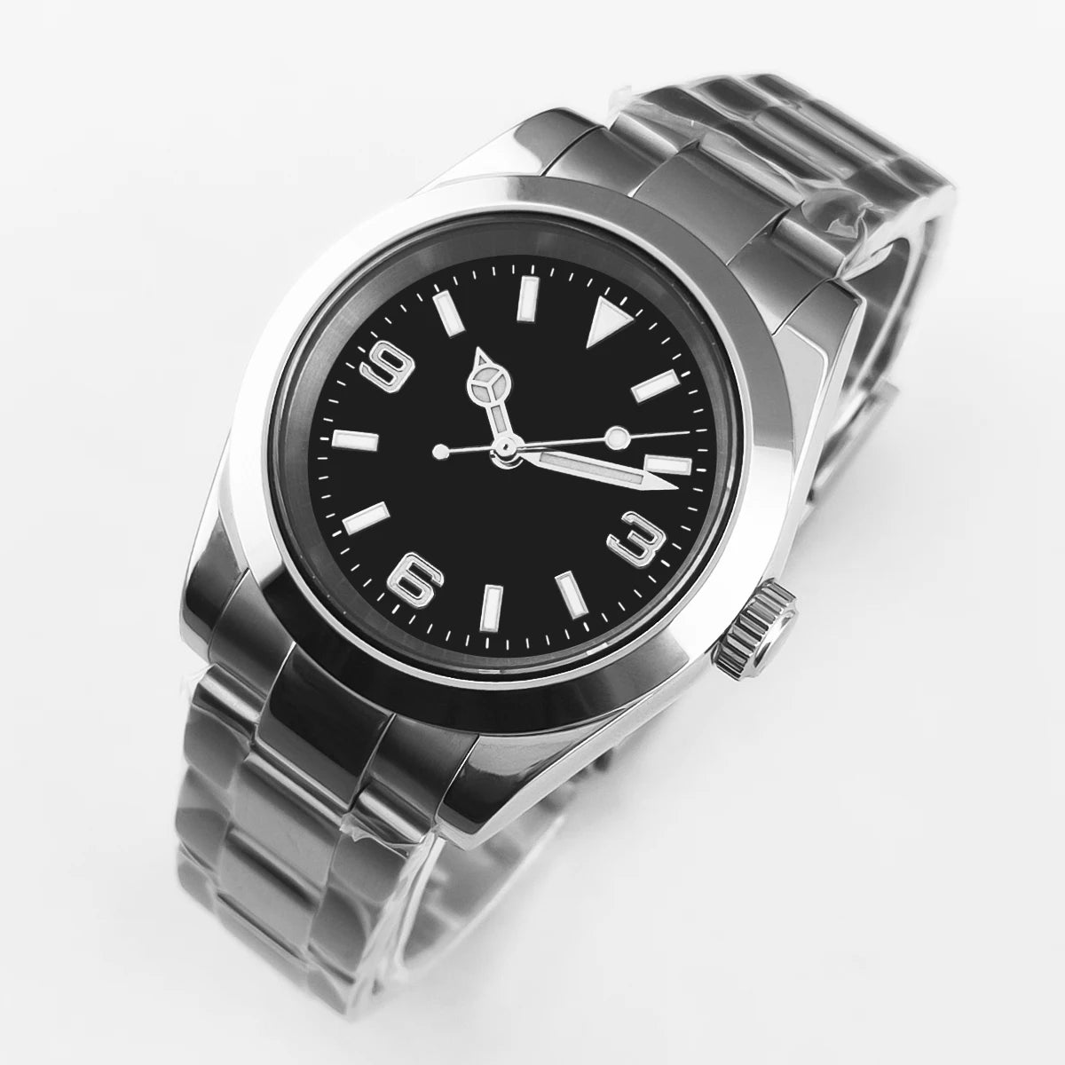 Custom Logo Luxury NH35 Watch for Women Men Watches 36MM/39MM Automatic Mechanical Wristwatches Sapphire Lume 10Bar Dive Reloj
