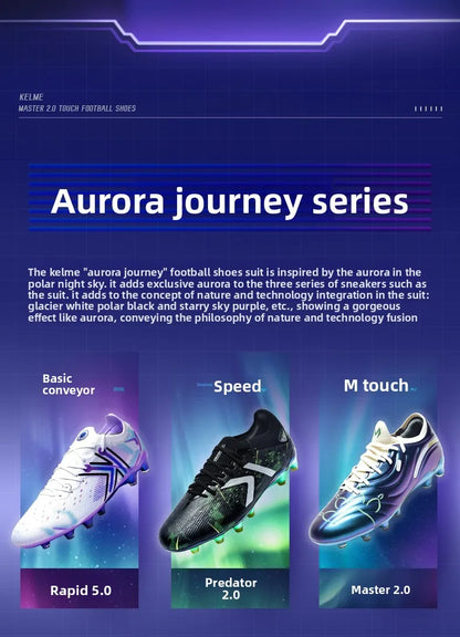 Chuteiras de Futebol Kelme para Adulto MG com Pitões Curtos, Botas de Treino de Futebol para Homem, Calçado Profissional de Competição Específico para Relva
