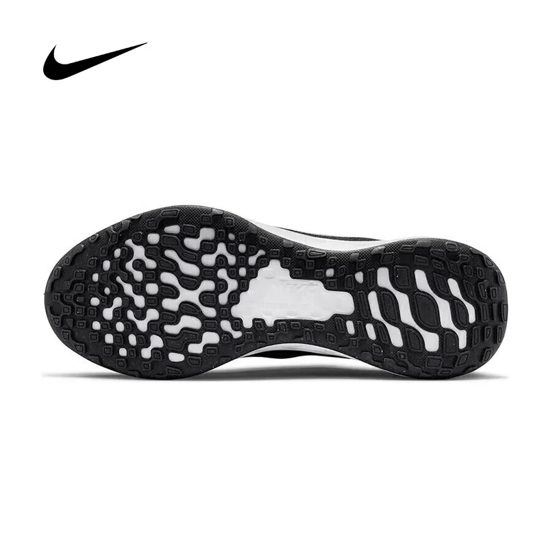 Sapatilhas desportivas unissexo Nike Revolution 7 em malha respirável, confortáveis para corrida e uso casual DC3729-003
