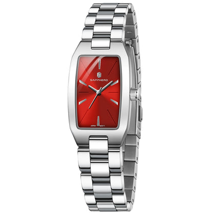 SAPPHEROLuxury Women's Watch Stainless Steel Strap Waterproof Watch Ultra-thin Dial  Fashion Simple Women's Watch Accurate Watch