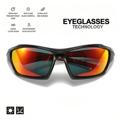 Fashion Sports Sunglasses Polarized UV Protection Personalized Glasses Round Frame Metal Men's And Women's UV400 Eyewear