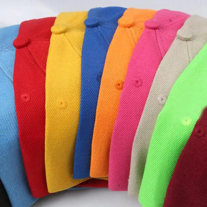 Men Women Multi Color Baseball Cap Peaked Cap Streetwear Hip hop Dad Hat wide Flat Brim Snapback Hat Outdoor Sun Hats for adult