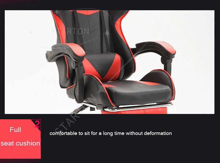 PC Gamer Gaming Chair PU Leather Office Adult Ergonomic RGB Racing Computer Gamer Racing Gamer Chair for Sale