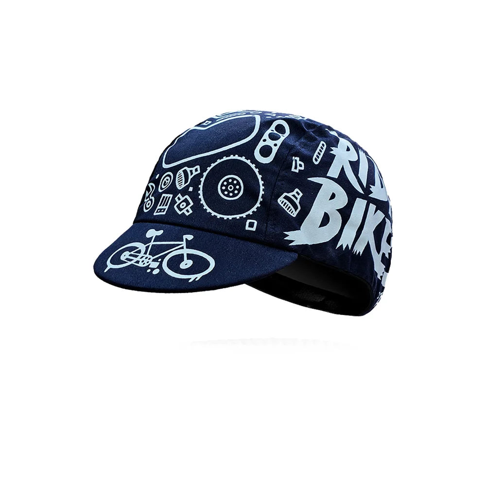 New style Cycling Caps Summer Breathable Sports Bicycle Hats  Quick Dry  Polyester Black Blue Hats Classical