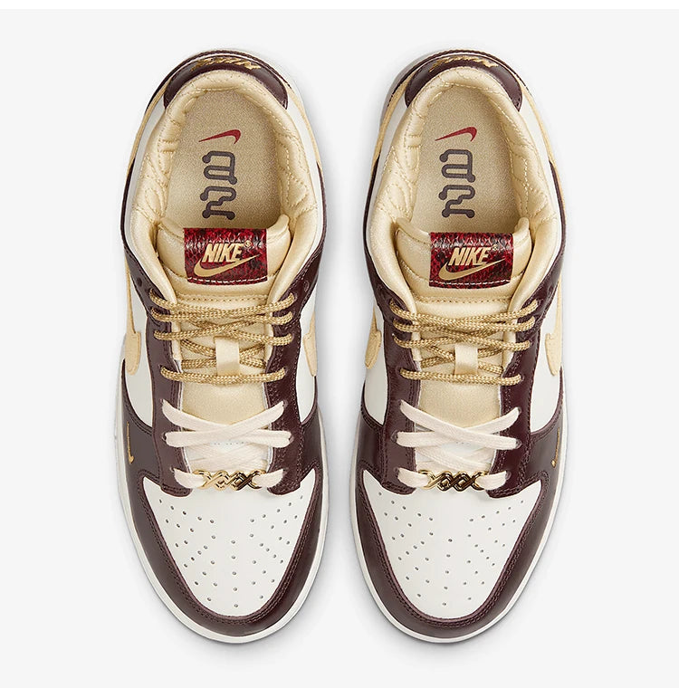 Nike äkta Dunk Low LX damskor i retrostil, klassiska och lätta sneakers HV5991-171