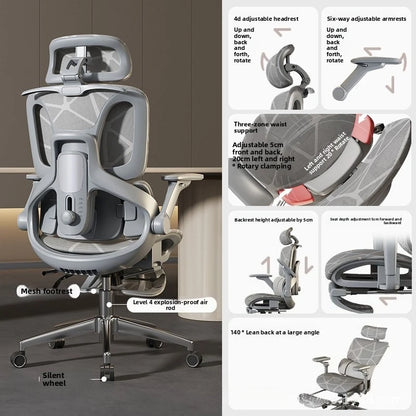 Air Titan Full Mesh Office Computer Gaming Ergonomic Three Zone Lumbar Support Student Desk Chair with Good Ventilation Design