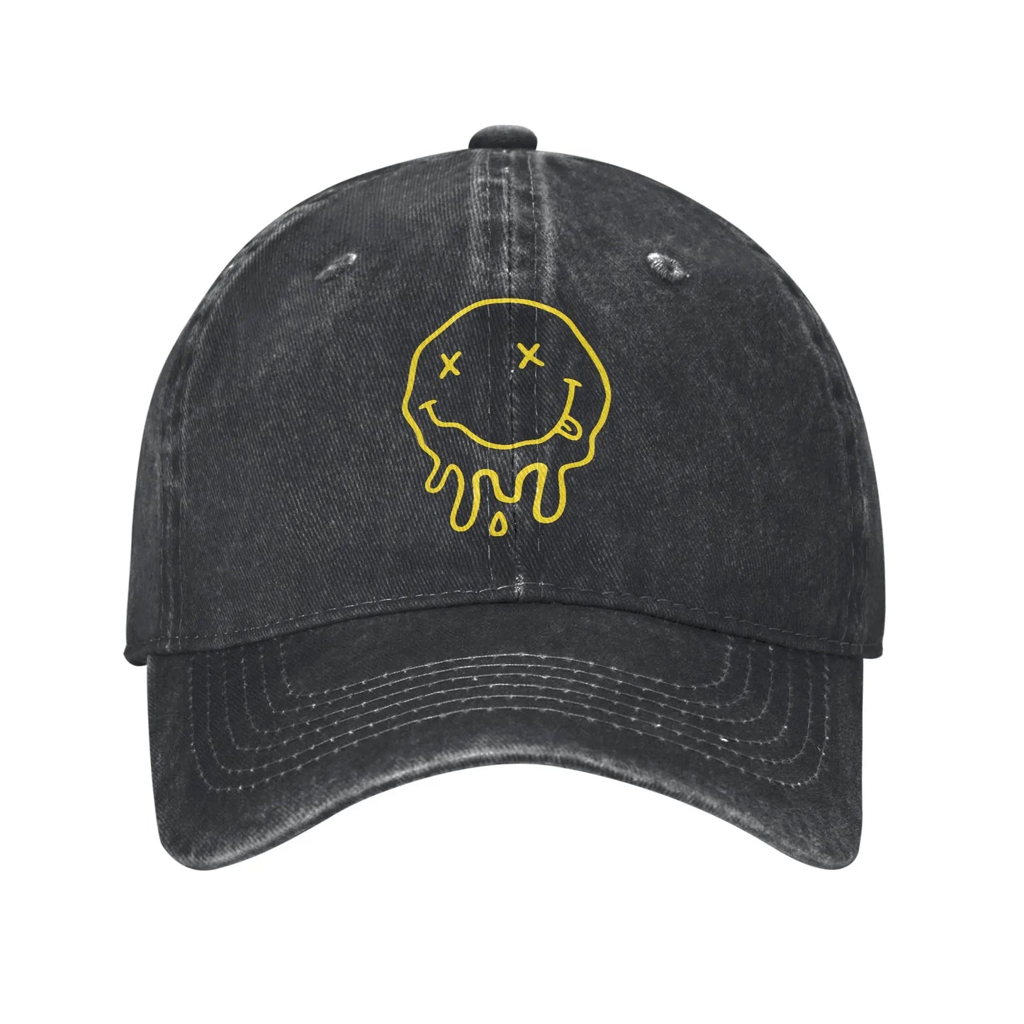 Summer Garbage rock Nirvanas 2026 Baseball Cap Sun  Breathable Design Washed Trucker Hat Women Trendy Kpop Rock Baseball Caps
