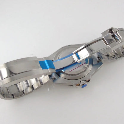 Tandorio 20ATM 40mm Men's Automatic Diver Watch For Miyota 8215 Asia 2824 Sapphire Glass Ice Blue Stainless Steel Jubilee Watch