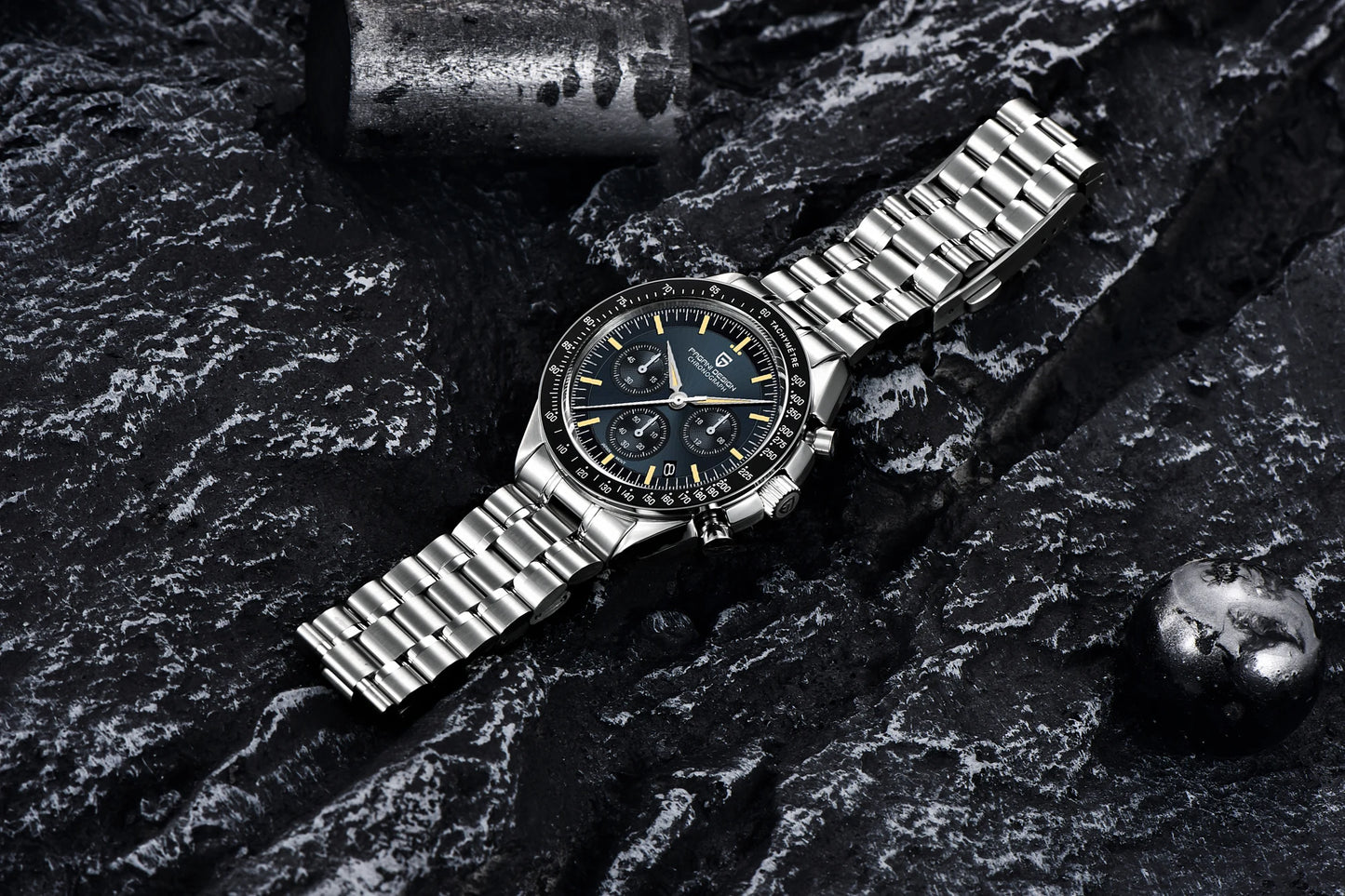 PAGANI DESIGN PD1701 Tribute to CK2998 Moon Watch Retro Quartz Watch For Men AR Sapphire crystal Sport Chronograph Man 2026 New