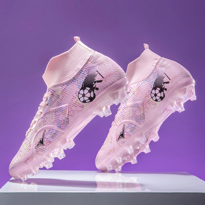 Men Soccer Shoes Breathable Football Boots Futsal Ultralight Professional Training Sneakers Unisex Grass Cleats Match Sport