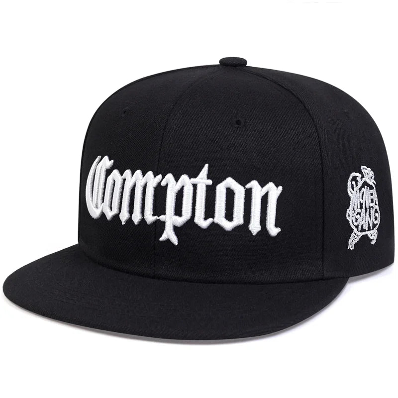 Unisex Compton Embroidery Hip-hop Hats Spring And Autumn Outdoor Adjustable Sports Casual Baseball Caps Sunscreen Hat