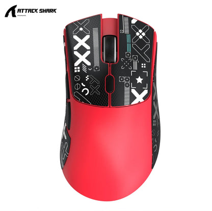 Attack Shark R1/X11 Tri-Mode Wireless Gaming Mouse 18K DPI PAW3311 Bluetooth/2.4GHz/Wired Lightweight Programmable for PC/Laptop