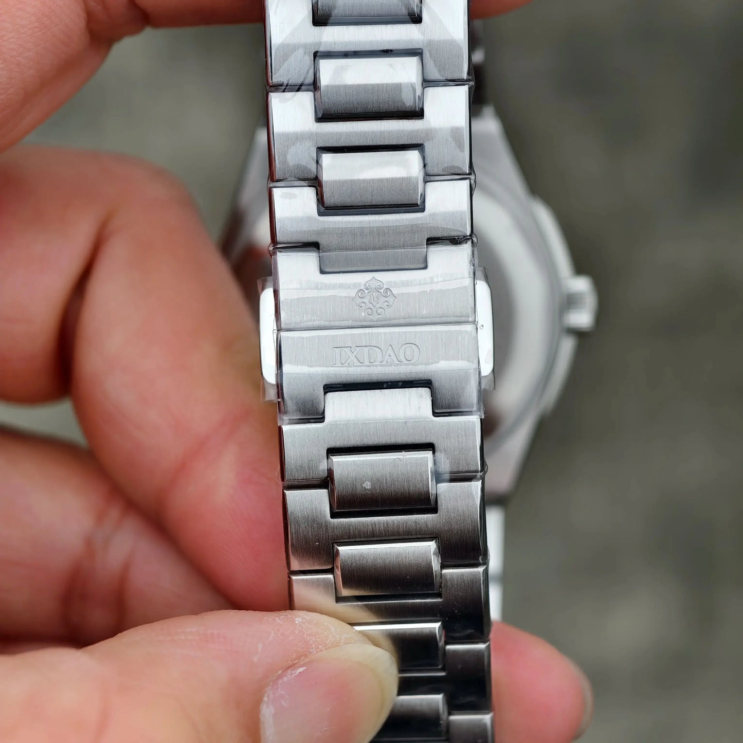 IX&DAO 2026 neue Warrior 37mm Herren-Automatikuhr, mechanisch, Emaille-Zifferblatt, Miyota 9015, Saphirglas, Edelstahl, wasserdicht bis 10Bar