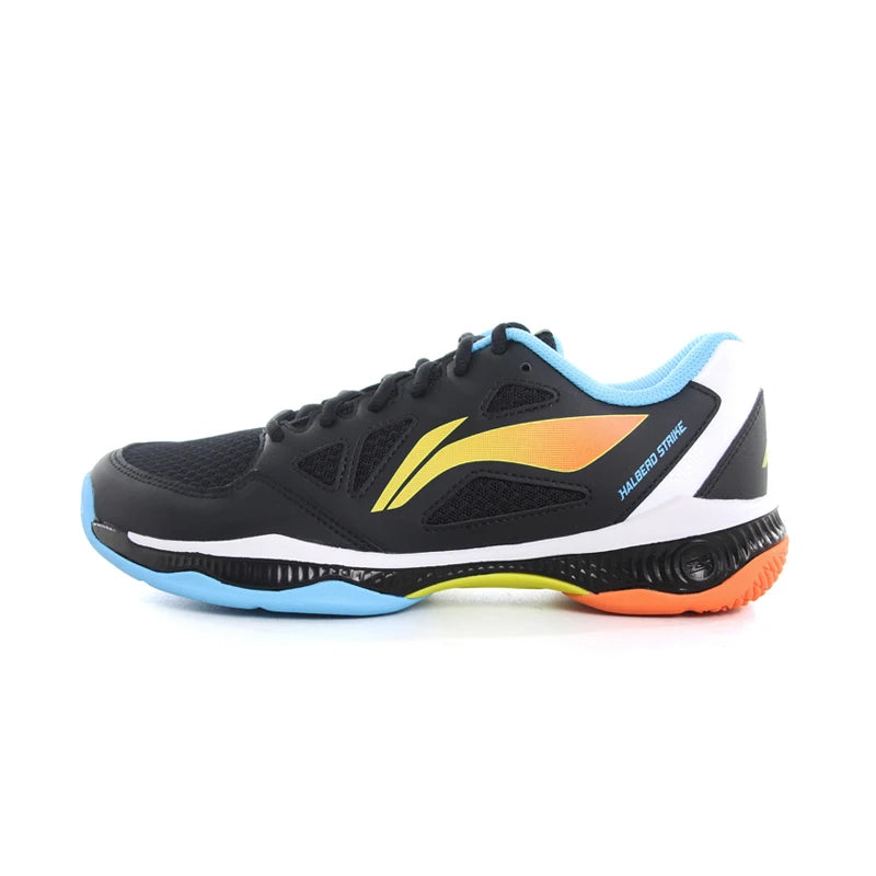 Li-Ning Unisex HALBERD STRIKE Badminton Shoes Breathable Comfortable Li-Ning Men Women Training Sneakers AYTV021