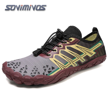 Green Water Shoes For Men Aqua Upstream Shoes New Breathable Mesh Beach Sandals Summer Sport Shoes Women Swimming Shoes Slippers