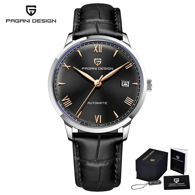 PAGANI DESIGN New NH35 Pilot Men's Mechanical Watch Top Brand Sapphire Glass Automatic Watch 100M Waterproof Stainless Steel Watch