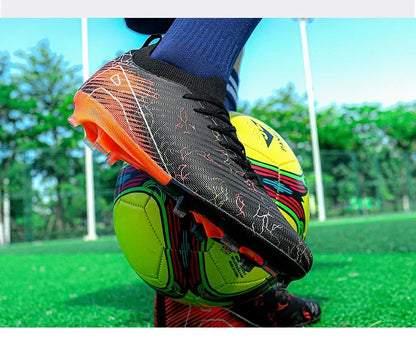 Nouvelles chaussures de football pour hommes, baskets FG, chaussures de soccer, entraînement, vente en gros, qualité supérieure, crampons antidérapants, livraison directe, unisexe, adulte
