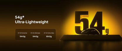 Rato sem fios ATK Blazing Sky X1 V2 Ultimate Dual Mode, leve, PAW3950 Ultra Dual 8K HZ, baixa latência, ergonomia personalizada