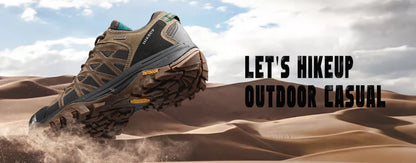 HIKEUP modne outdoor cipele za planinarenje, muške sportske ležerne čizme za planinsko pješačenje i kampiranje, neklizajuće tenisice za muškarce otporne na habanje