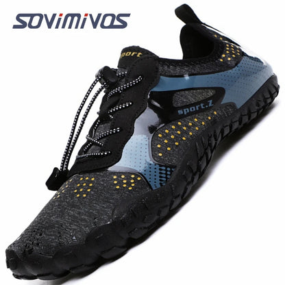Water Shoes for Men Barefoot Beach Shoes Breathable Sport Shoes Quick Dry River White Sea Aqua Sneakers Soft Beach Sneakers