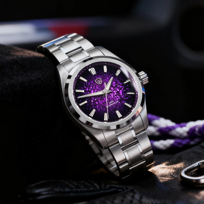 Watchdives WD0003C 38mm Watch VH31 Sweep Seconds Quartz Movement Stainless Steel Watch Elementum Original Design Men Wristwatch