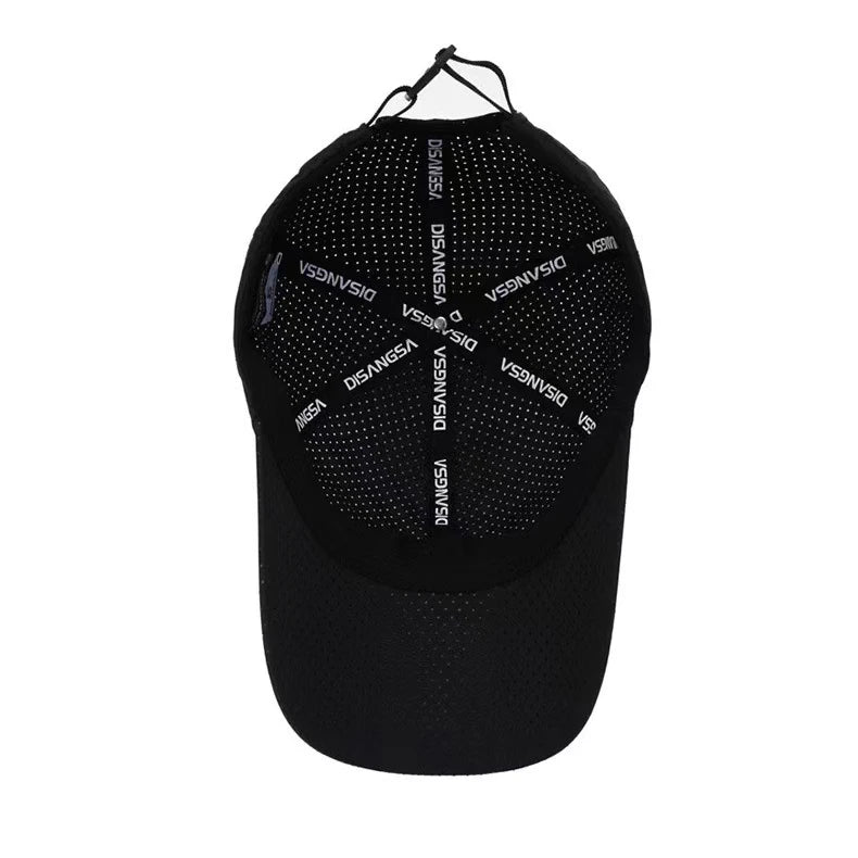 Spring Summer Outdoor Running Cap Unisex Thin Quick Drying Breathable Baseball Cap Soft Top Strapback Golf Cap for Men and Women