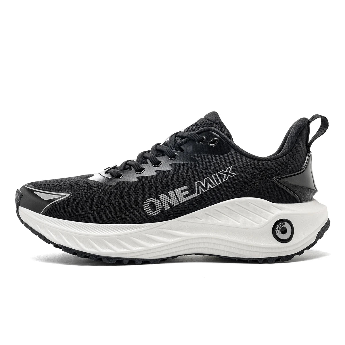 O-Resilio Running Shoes Men Cushion Stability Outdoor Sports Casual Mesh Lace-Up Lightweight Gym Jogging Sneakers