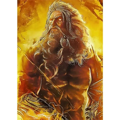 Canvas Painting Posters and Prints Wall Art Anime Pop Game God of War Ragnarok Poster Aesthetics Kratos Gaming