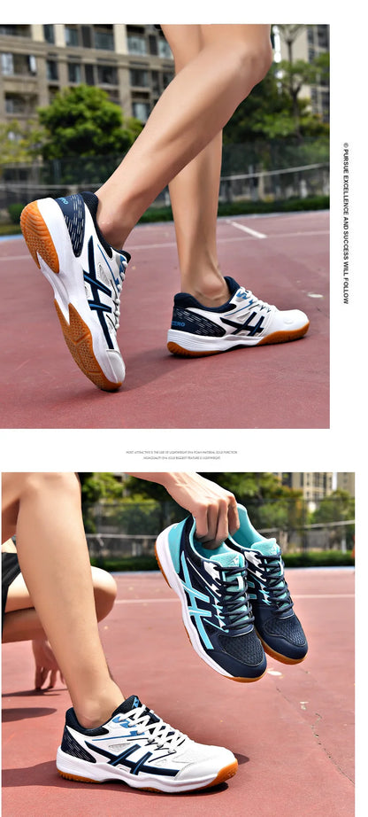 TaoBo New High-Quality Men's Badminton Shoes Size 36-45, Tennis Shoes, Outdoor Sports Pro Handball Sneakers for Men and Women