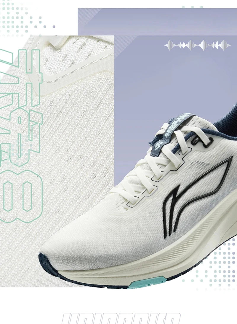 Мъжки състезателни обувки за бягане Li-Ning RED HARE 8 LIGHT FOAM ULTRA, светлоотразителни стабилни обувки с омекотяване LiNing Light Sneakers ARPV001