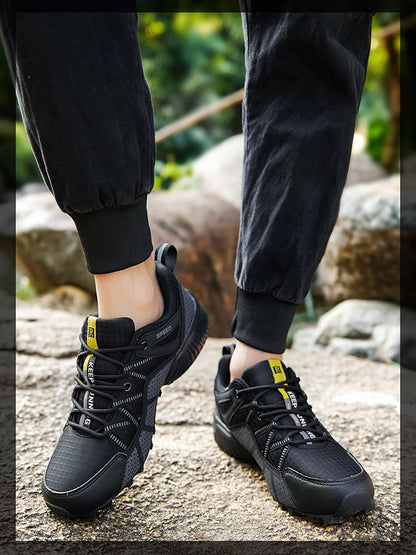 Men's Hiking Shoes All-terrain Outdoor Sports Shoes Breathable Mesh Non-slip Wear-resistant Hiking Shoes Outdoor Cycling Shoes