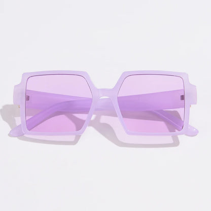 Ciclism 1/2 buc. Ochelari de soare cu ramă mare pătrată, cu prindere pentru femei, stil retro, ochelari de soare cu ramă mare, negri, la modă, cu lentile degradate