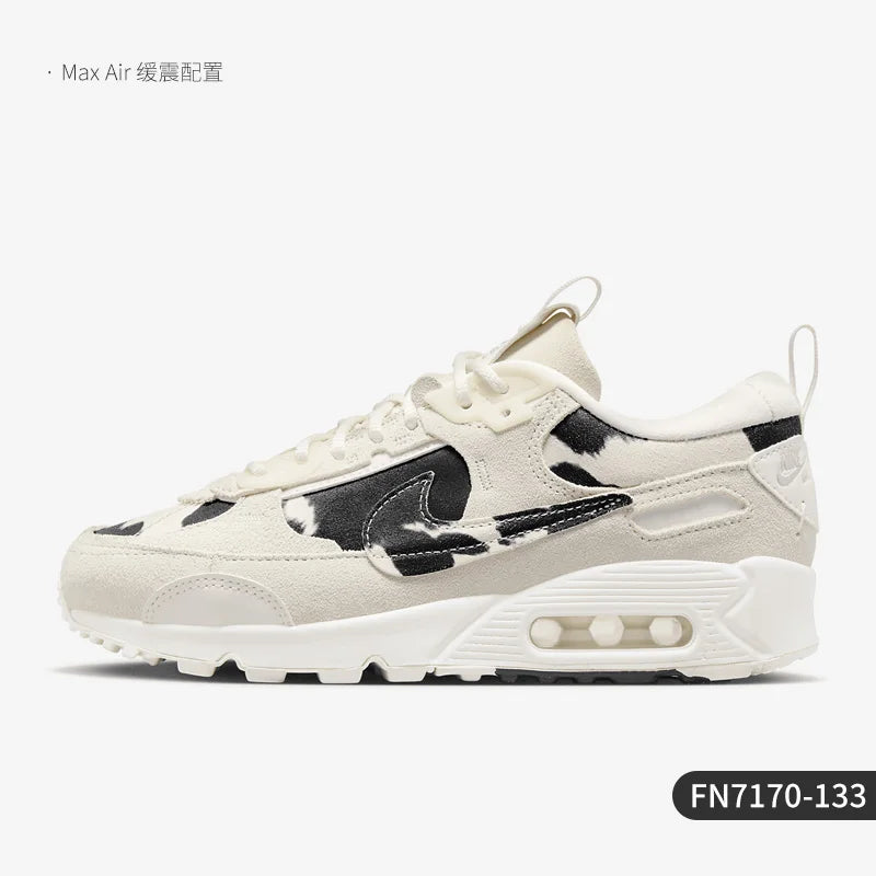 Nike Official Genuine Air Max 90 Men's and Women's Air Cushion Running Shoes FN7170-133
