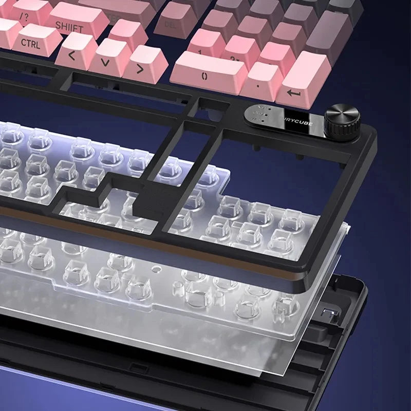 Wired Silent Keyboard Gaming Keyboard Magnetic Mechanical Wired for Pro Gaming Rapid Trigg 8000Hz 128K Rate